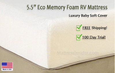 5.5" Eco-Memory Foam RV Mattress