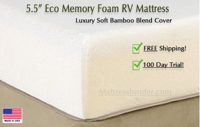 5.5" Eco-Memory Foam RV Mattress