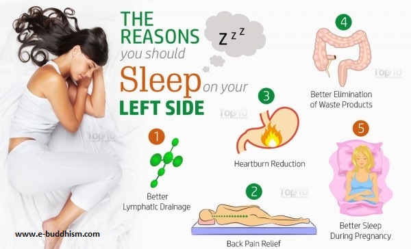 Why you should sleep on your left side