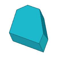 6 Sided Polygon Mattress