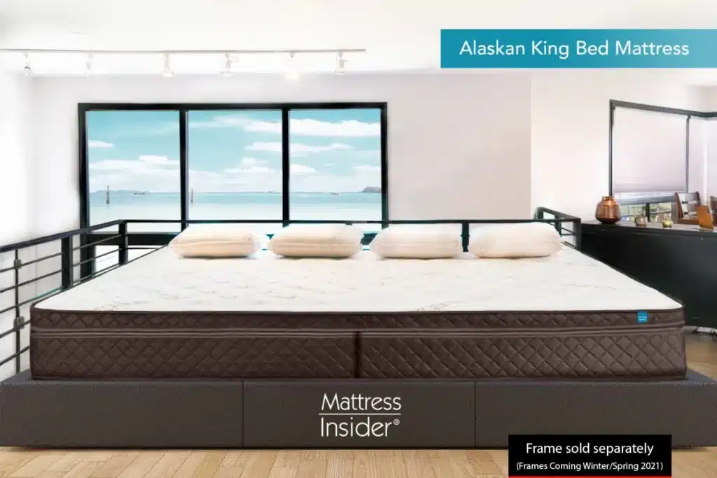 Alaskan King Mattress Insider Display
