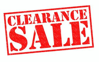 Clearance Sale Stamp