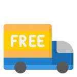 Free delivery truck icon