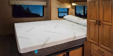 8" Luxury Gel Foam RV Mattress w/Organic Cotton