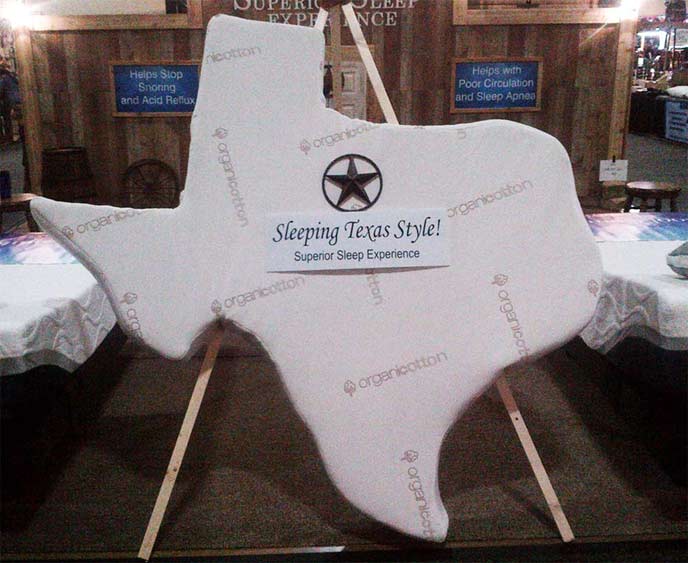 Texas Shaped Mattress