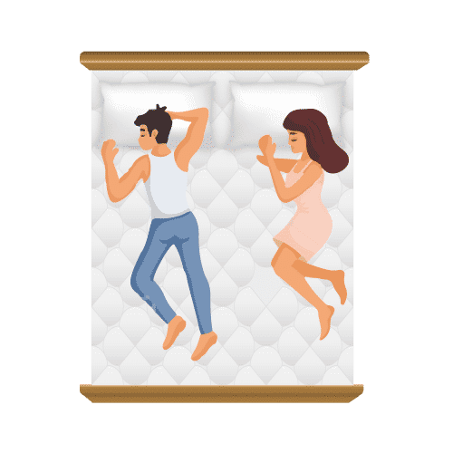 Queen mattress size icon