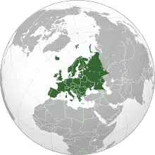size of europe