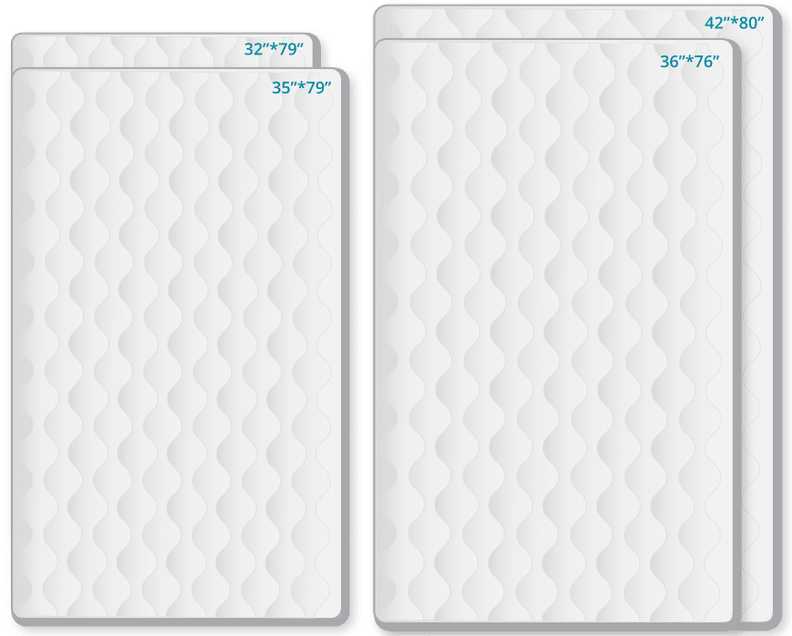 truck mattress isze