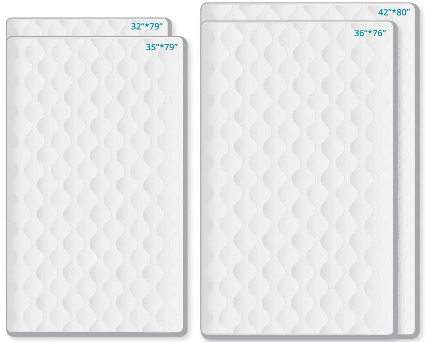 truck mattress isze