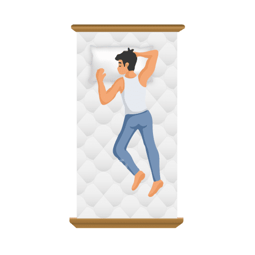 Twin XL mattress size icon
