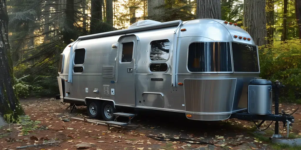 Airstream International travel trailer