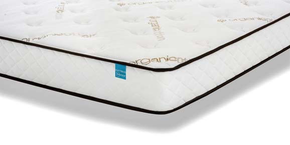 Organic latex mattress quilted top