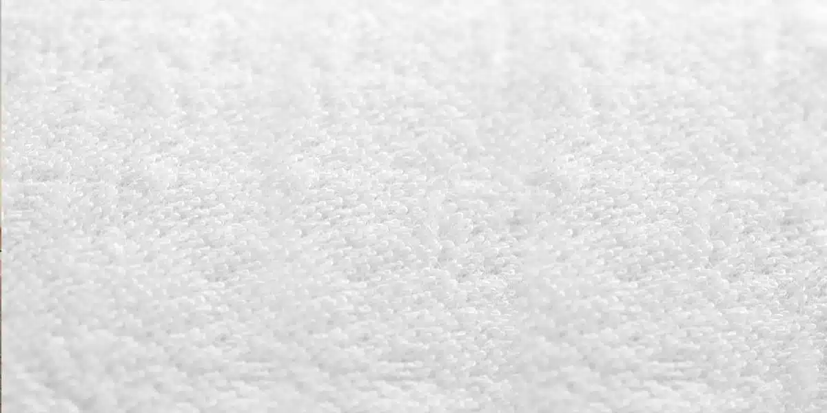 Close up of encasement fabric