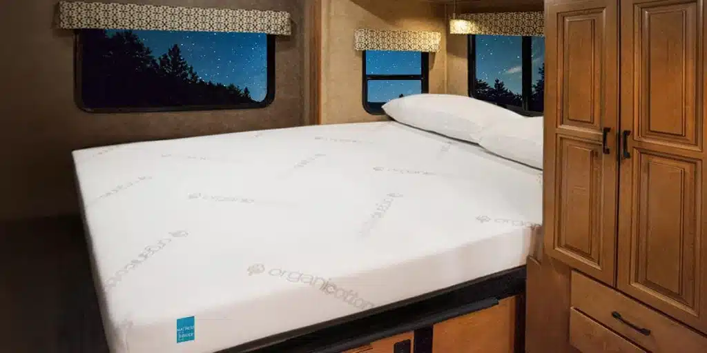 Sedona RV mattress in bedroom