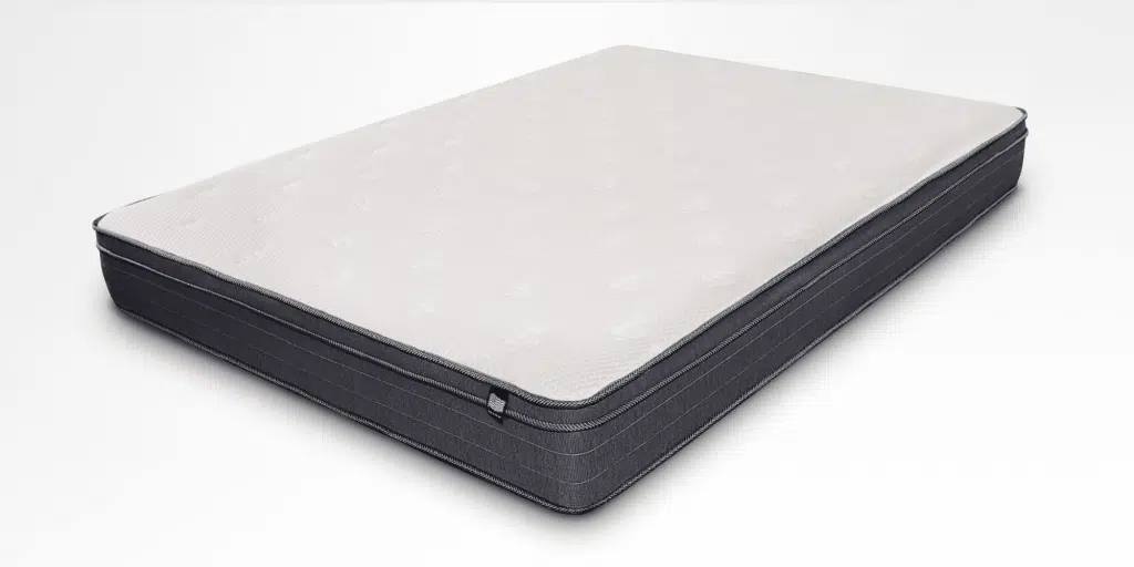 Soft custom mattress with quilted top