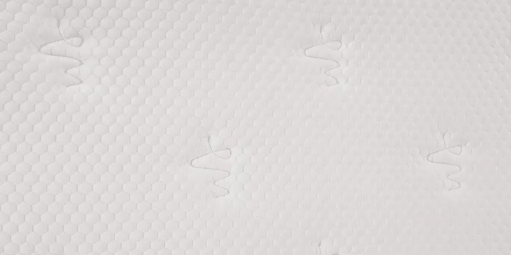 Soft quilted mattress cover texture