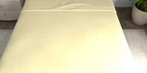 Custom Bed Sheets Soft Cream