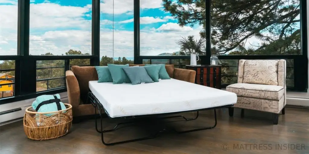Deluxe sofa bed mattress living room