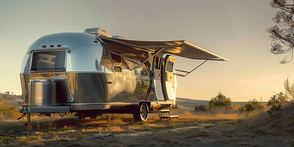 Airstream Land Yacht vintage trailer