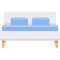 Icon of mattress on frame