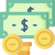 Money savings icon