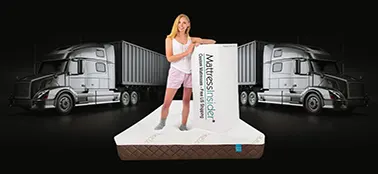 8" Luxury Gel Foam Truck Mattress w/Organic Cotton