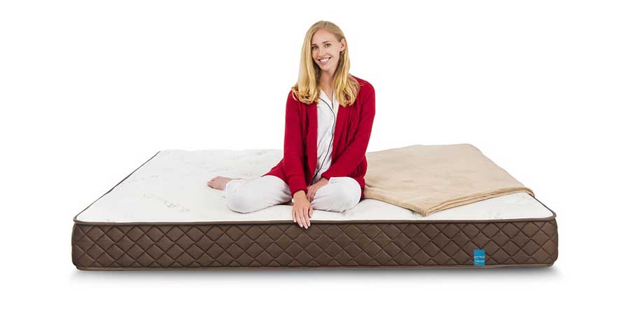 8" Park Meadow Pocketed Coil Mattress with model